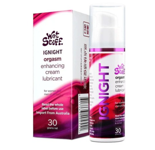 Gel bôi trơn tăng khoái cảm cho nữ Wet Stuff Ignight 30g se khít âm đạo