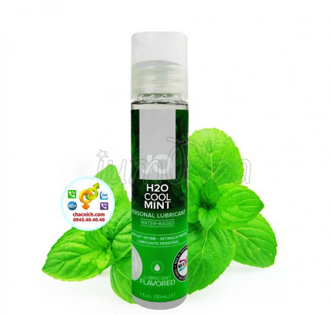 Gel bôi trơn tinh chất bạc hà mát lạnh tăng hưng phấn JO H2O Cool Mint