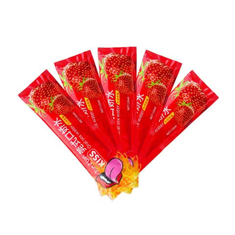 Nước tình yêu BJ ấm nóng hương dâu - Xun Z Lan Kiss Hot - Gói 10ml