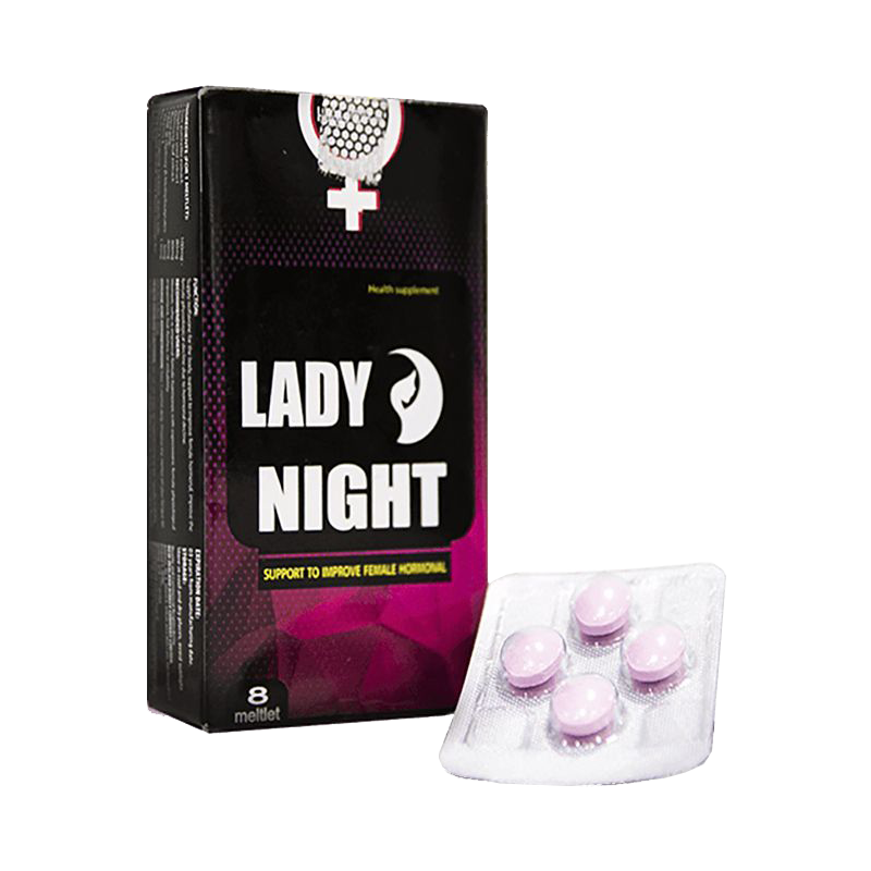 Thuốc Lady Night viên ngậm kẹo ngậm tăng cường giúp tăng ham muốn ở nữ