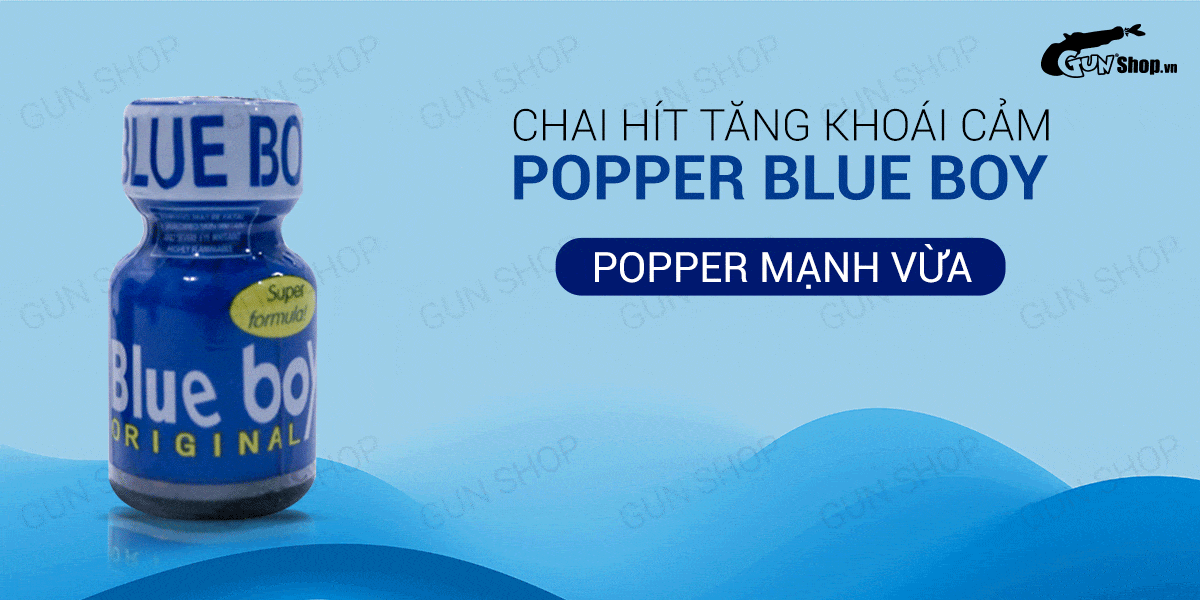 Popper Blue Boy Original 10ml USA chính hãng kích thích cực mạnh