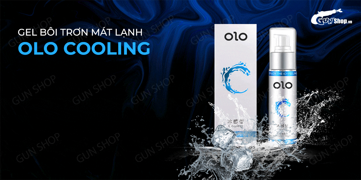 Gel bôi trơn mát lạnh OLO Cooling 60ml tăng khoái cảm nhanh