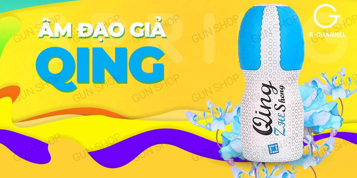 Âm đạo giả Qing nhỏ gọn silicon mềm mịn kích thích mạnh mẽ