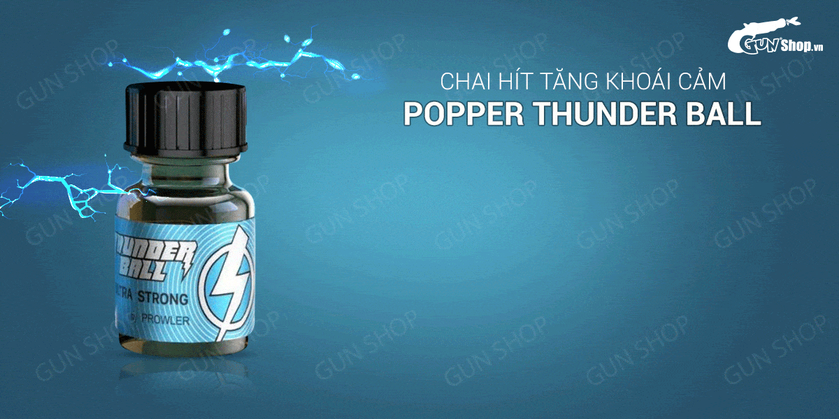Bỏ sỉ Popper Thunder Ball 10ml chính hãng Mỹ USA PWD có tốt không?