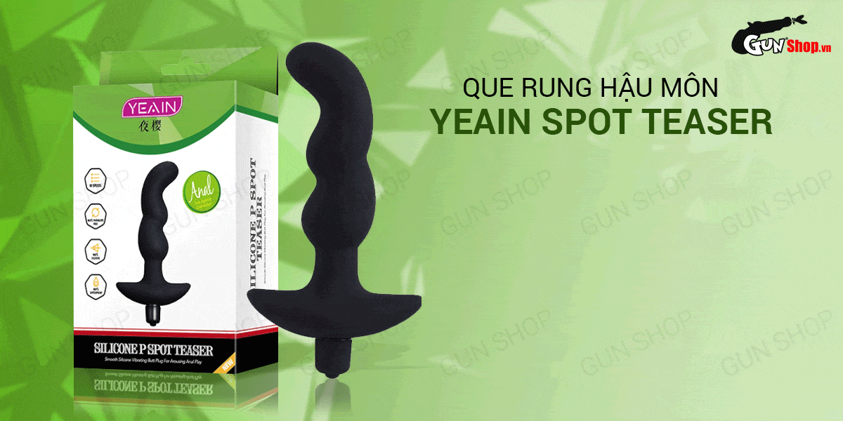 Bán Que rung kích thích hậu môn 10 chế độ rung dùng pin - Yeain Spot Teaser có tốt không?