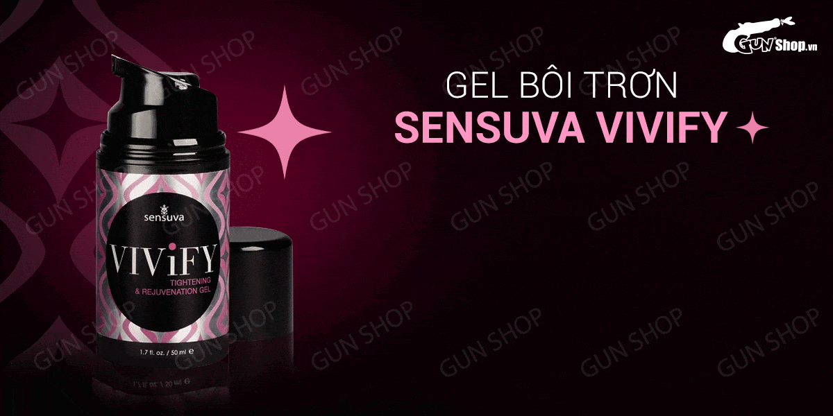 Gel bôi trơn se khít cô bé tăng khoái cảm nữ Sensuva 50ml