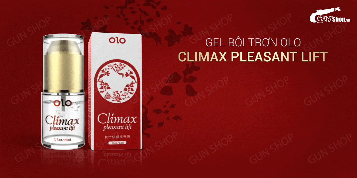 Gel bôi trơn tăng khoái cảm nữ OLO Climax gợi cảm 20ml