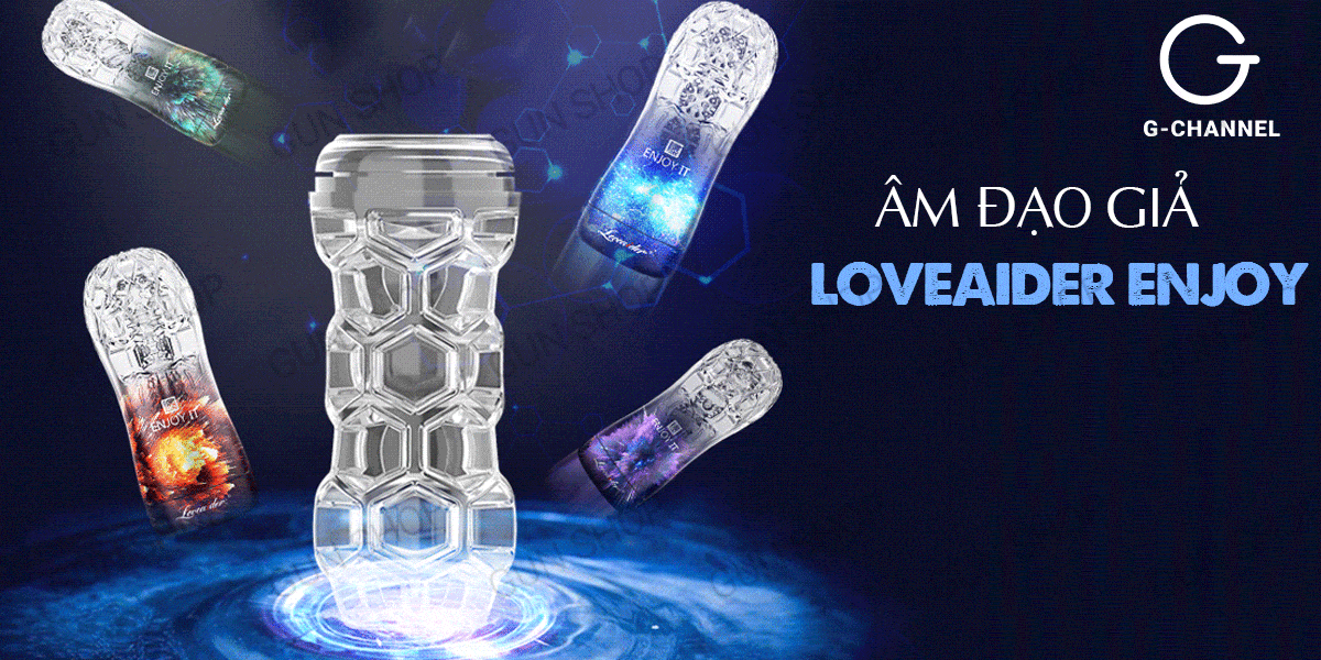 Địa chỉ bán Âm đạo giả silicon cao cấp - Loveaider Enjoy IT cốc thủ dâm ôm khít  chính hãng