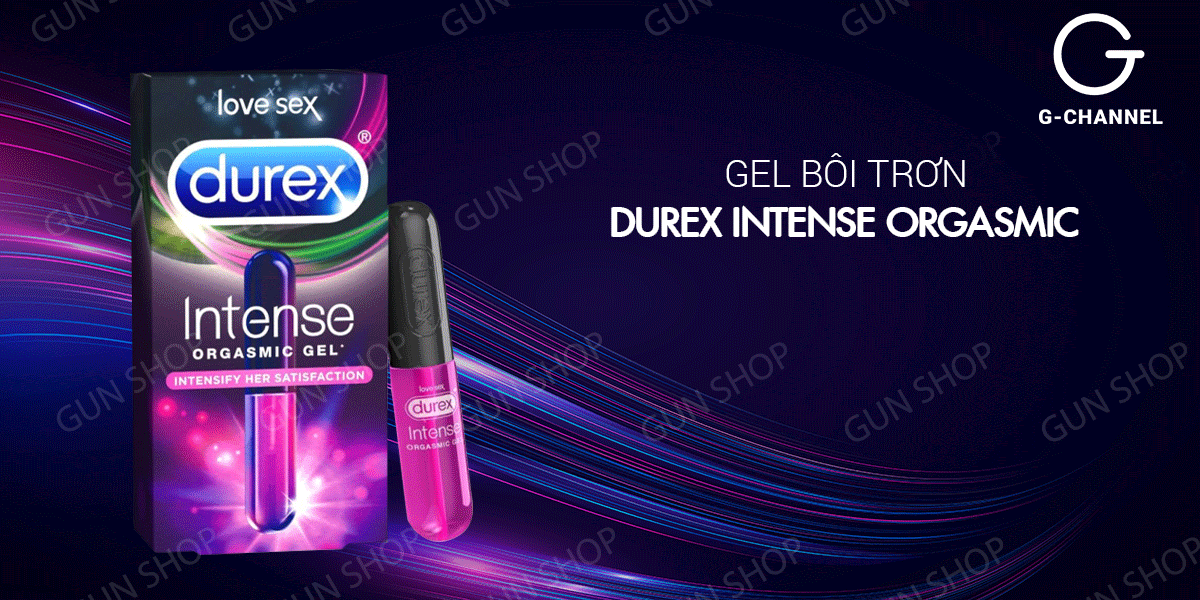 Gel bôi trơn Durex Intense kích thích lên đỉnh nhanh tăng hưng phấn 10ml