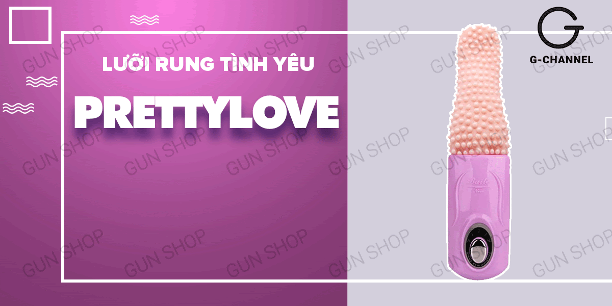 Lưỡi rung Pretty Love đa chế độ sạc điện kích thích điểm G