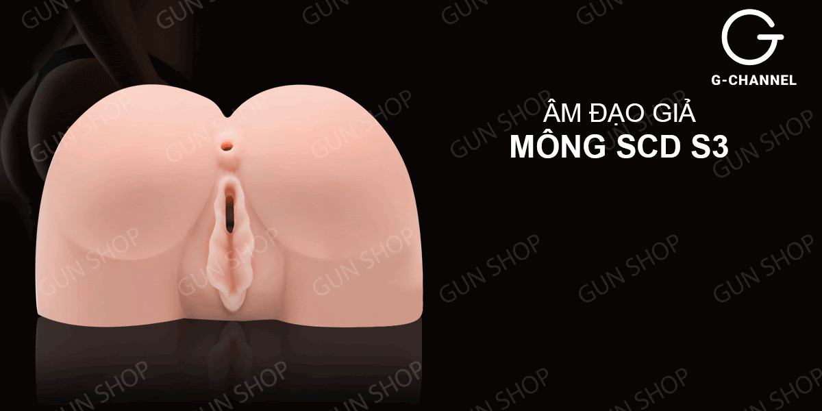 Review Âm đạo giả nguyên khối mông silicon trần cao cấp mềm mịn - SCD S3 8kg  chính hãng