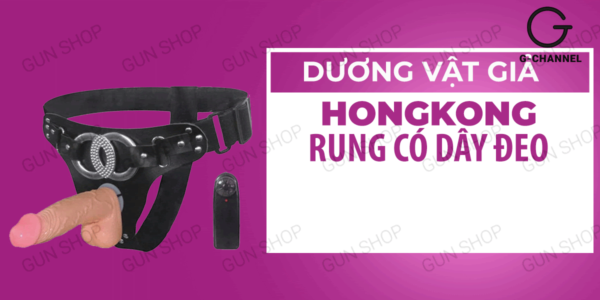 Dương vật giả rung dây đeo Baile Vibra silicon mềm mại kích thích