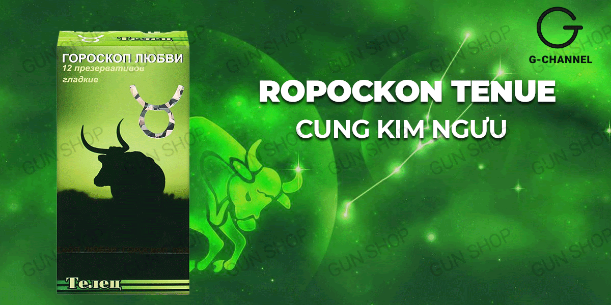 Bao cao su Ropockon Kim Ngưu siêu mỏng 0.03mm hương dâu an toàn nhập khẩu