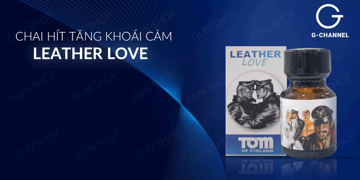 Popper Tom Of Finland Leather Love 10ml - Tăng Khoái Cảm, Kéo Dài