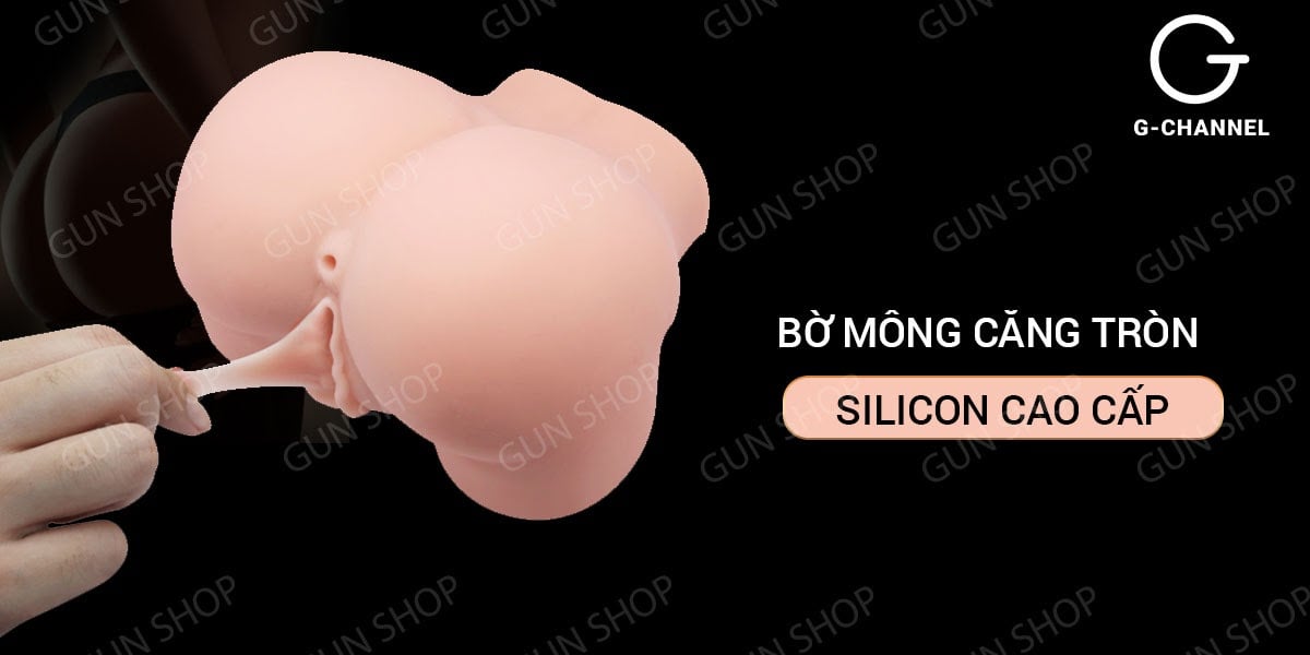 Review Âm đạo giả nguyên khối mông silicon trần cao cấp mềm mịn - SCD S3 8kg  chính hãng