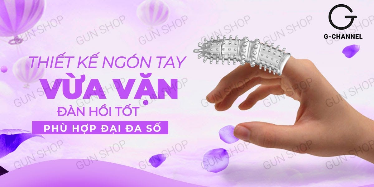 Giá sỉ Bao cao su ngón tay Aichao A-spot 4 - Gai nổi lớn - Hộp 1 cái  có tốt không?