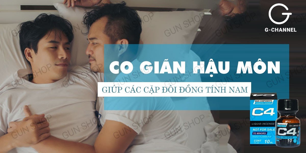 Popper C4 Blue 10ml Mỹ USA chính hãng tăng khoái cảm nhanh