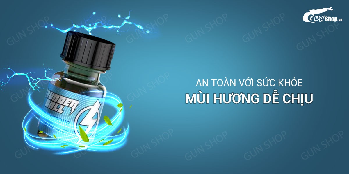 Bỏ sỉ Popper Thunder Ball 10ml chính hãng Mỹ USA PWD có tốt không?