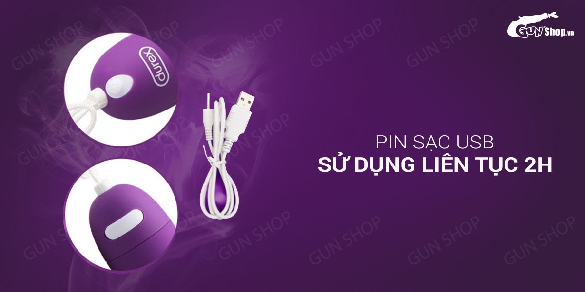 Trứng rung tình yêu Durex S-Viber Bullet 15 không dây cao cấp rung mạnh