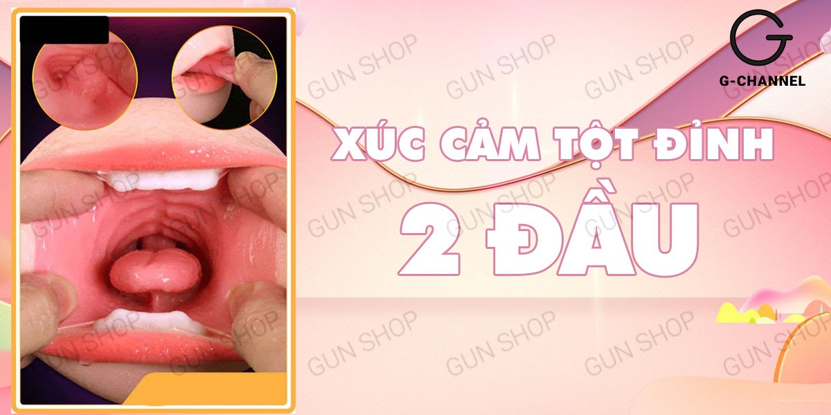 Âm đạo giả 2 đầu sạc điện đa năng rung mạnh giá tốt Jiuai