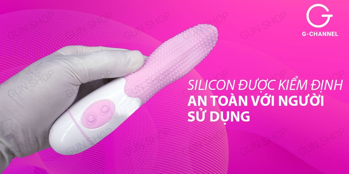 Lưỡi rung đa chế độ pin sạc cao cấp kích thích mạnh mẽ nữ
