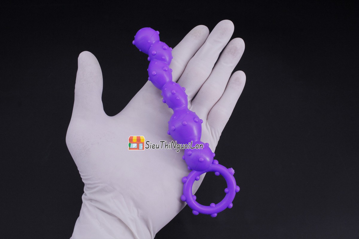 Kho sỉ Đồ chơi kích hậu bi gai xoắn silicon  nhập khẩu