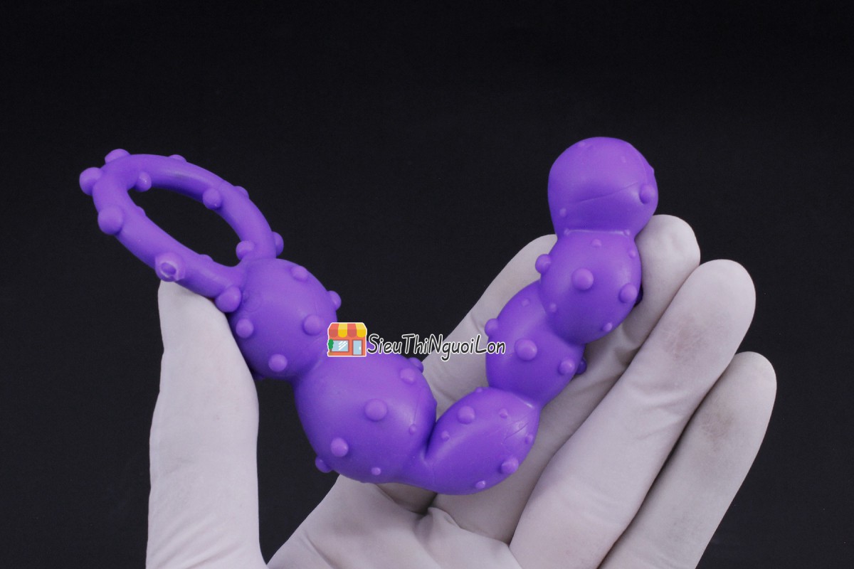 Kho sỉ Đồ chơi kích hậu bi gai xoắn silicon  nhập khẩu