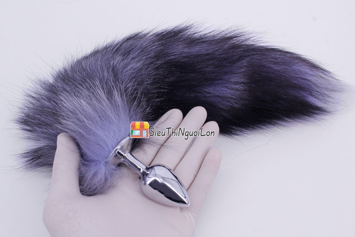 Đồ chơi hậu môn inox đuôi sói cáo kích thích cực phê