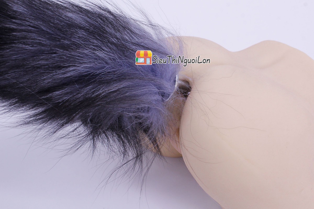Đồ chơi hậu môn inox đuôi sói cáo kích thích cực phê