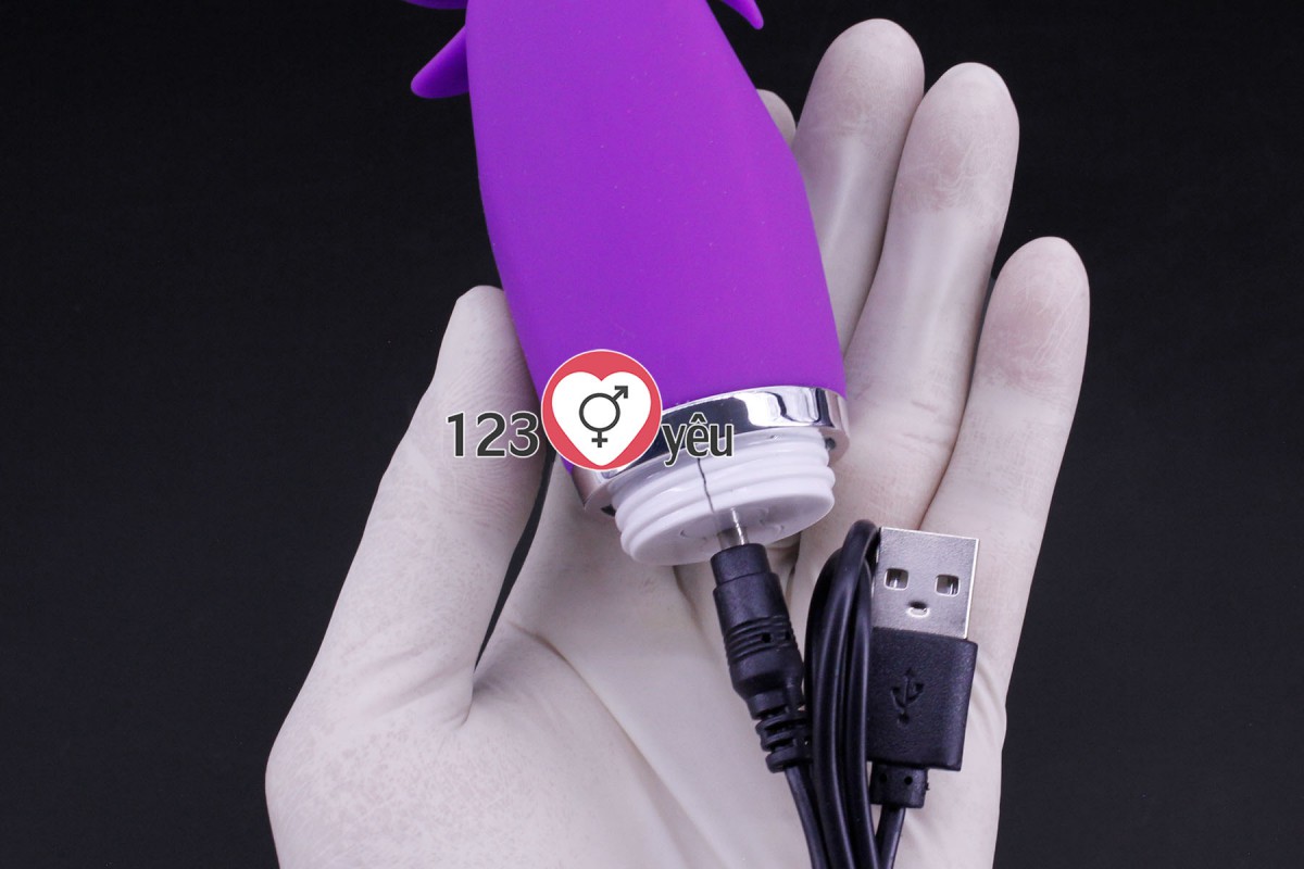 Lưỡi xoay pin sạc Intoxicated Lo âm đạo rung mạnh kích thích