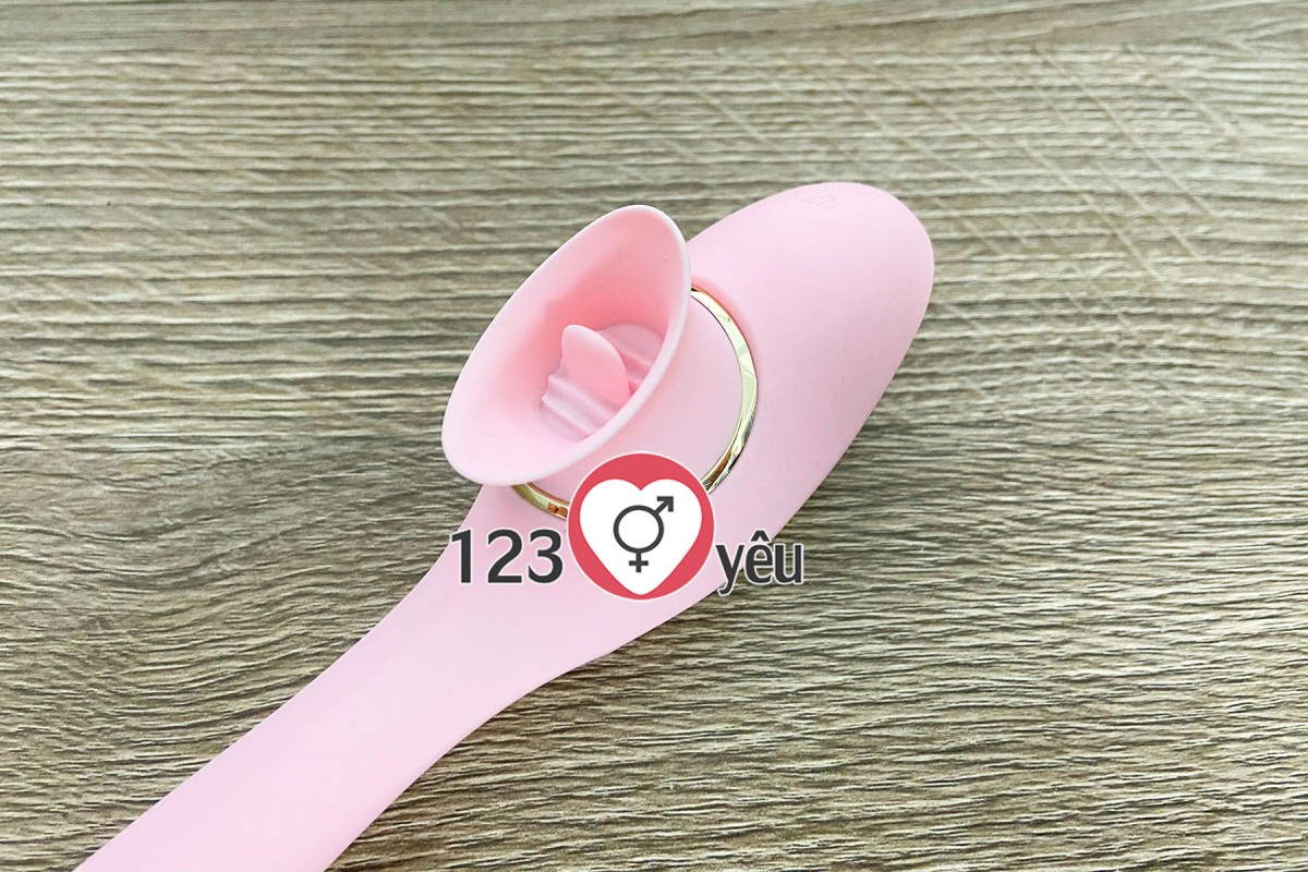 Review Lưỡi liếm rung 2 đầu pin sạc nhỏ gọn  cao cấp