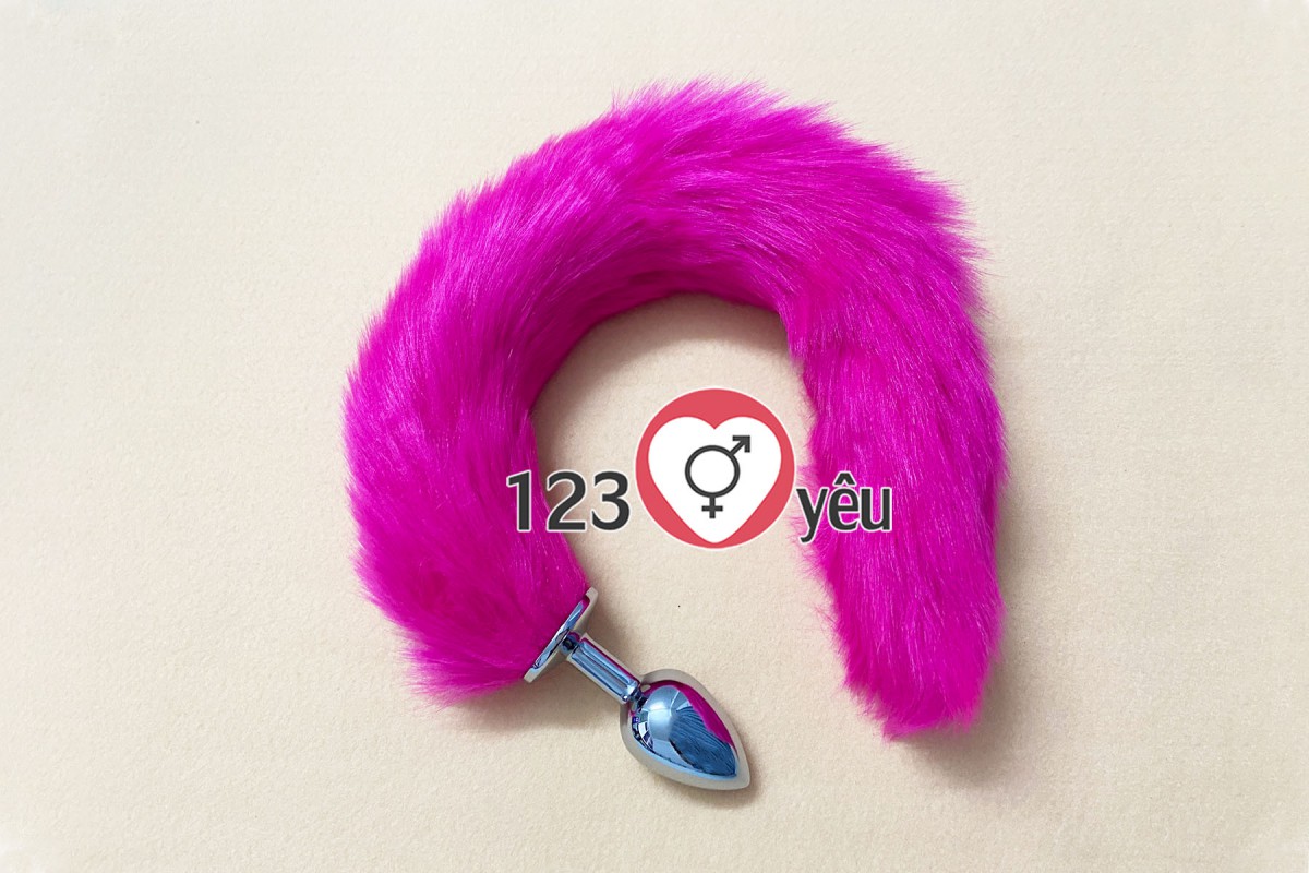 Đuôi chồn hồng kích thích hậu môn đa chức năng tăng khoái cảm