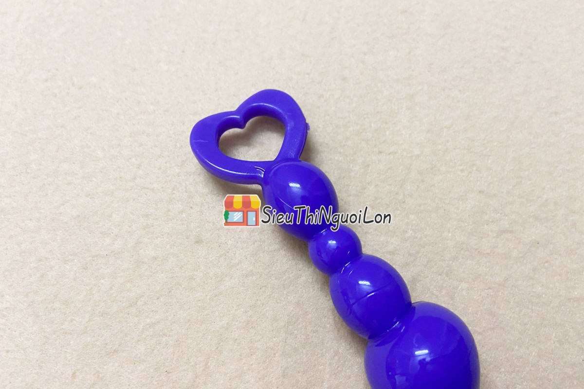 Dụng cụ hậu môn silicon trái tim massage kích thích mềm mại