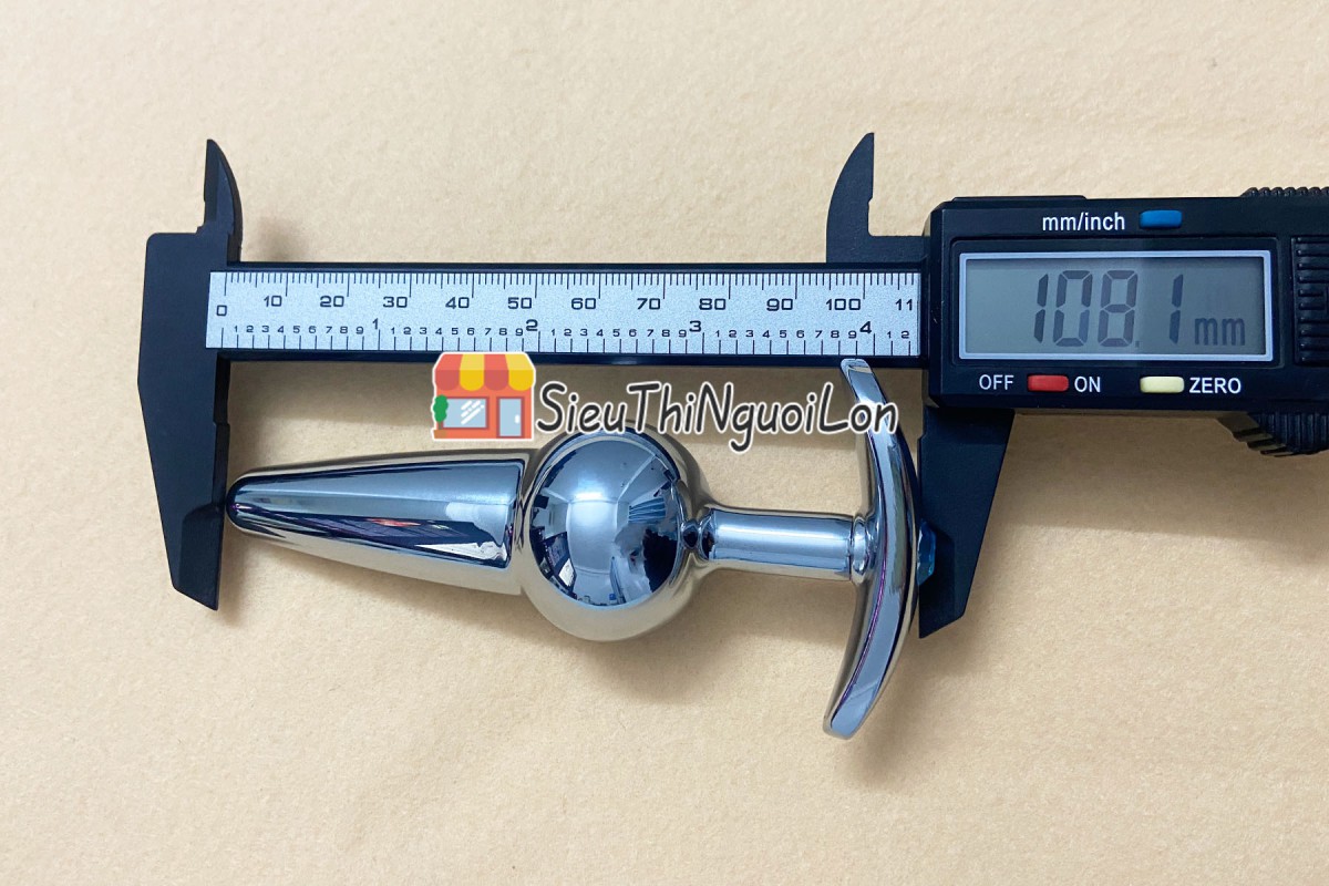 Dụng cụ kích thích hậu môn inox K1H67 cao cấp độc đáo