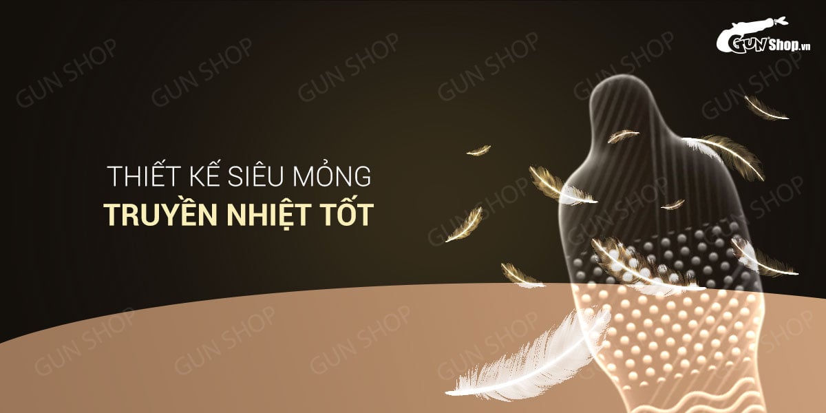 Bao cao su OLO 0.01 siêu mỏng gân gai kéo dài thời gian