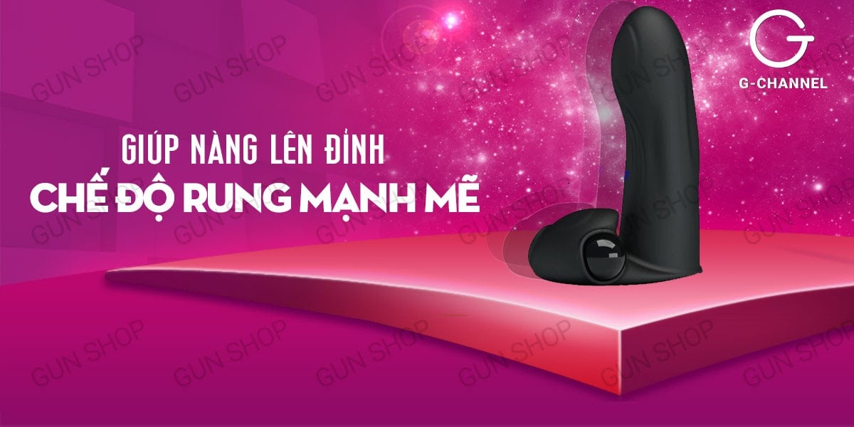 Ngón tay rung Pretty Love Adonis silicon cao cấp tạo hưng phấn