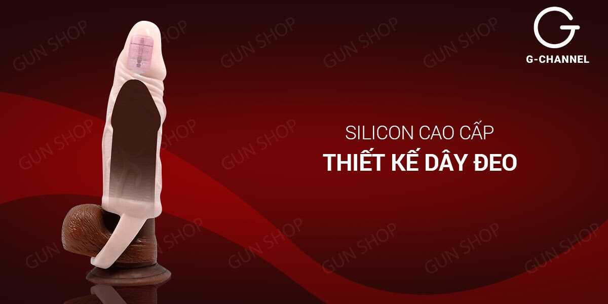Đôn dên Pretty Love rung đầu dây đeo kích thước lớn tăng khoái cảm