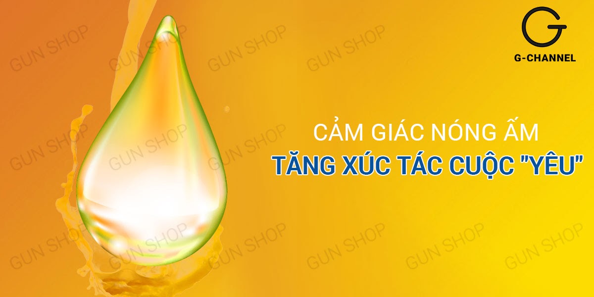 Gel bôi trơn nóng ấm Durex Warming 100ml tăng khoái cảm nhanh