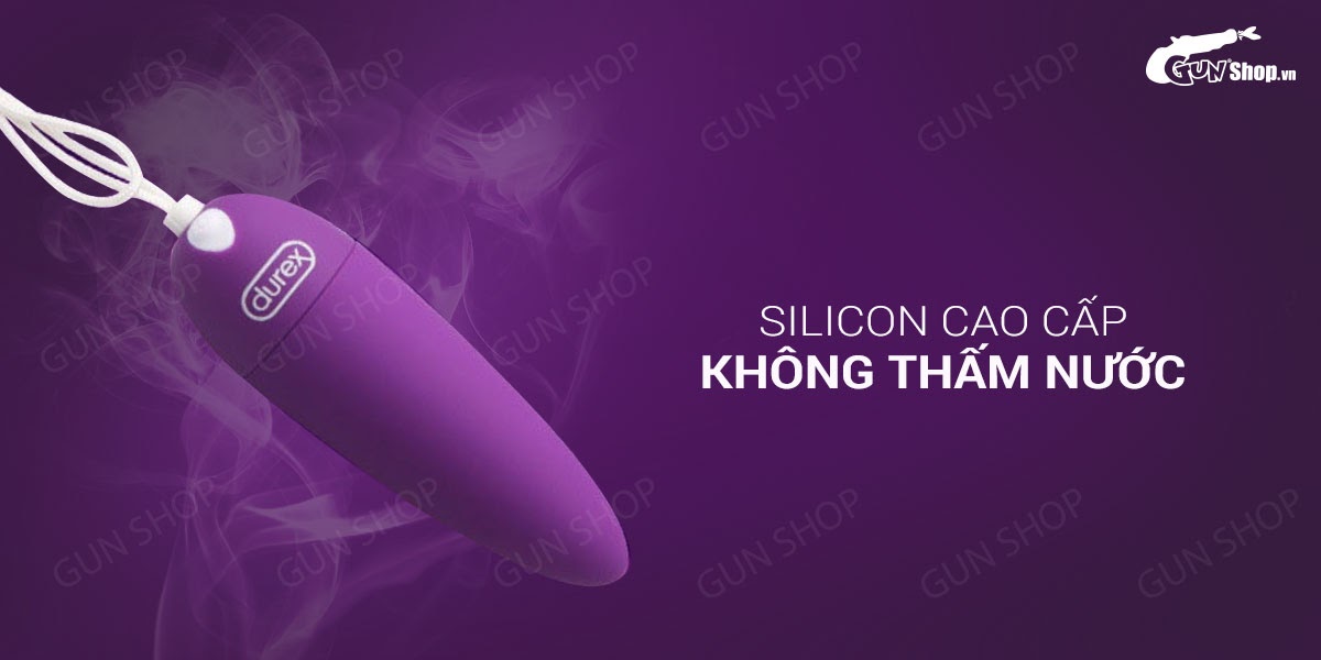 Trứng rung tình yêu Durex S-Viber Bullet 15 không dây cao cấp rung mạnh
