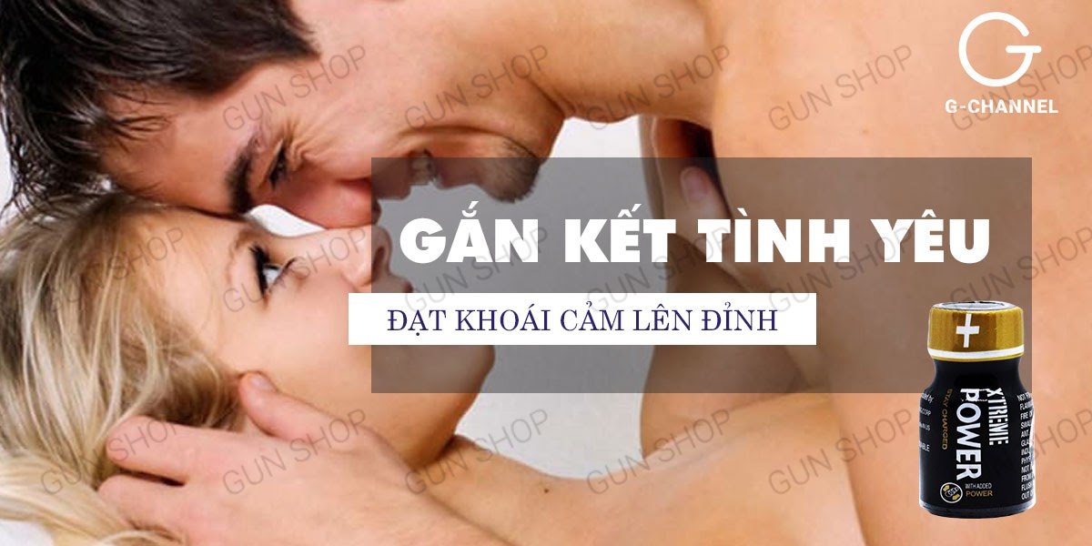 Popper Xtreme Power 10ml Mỹ chính hãng tăng cực khoái an toàn