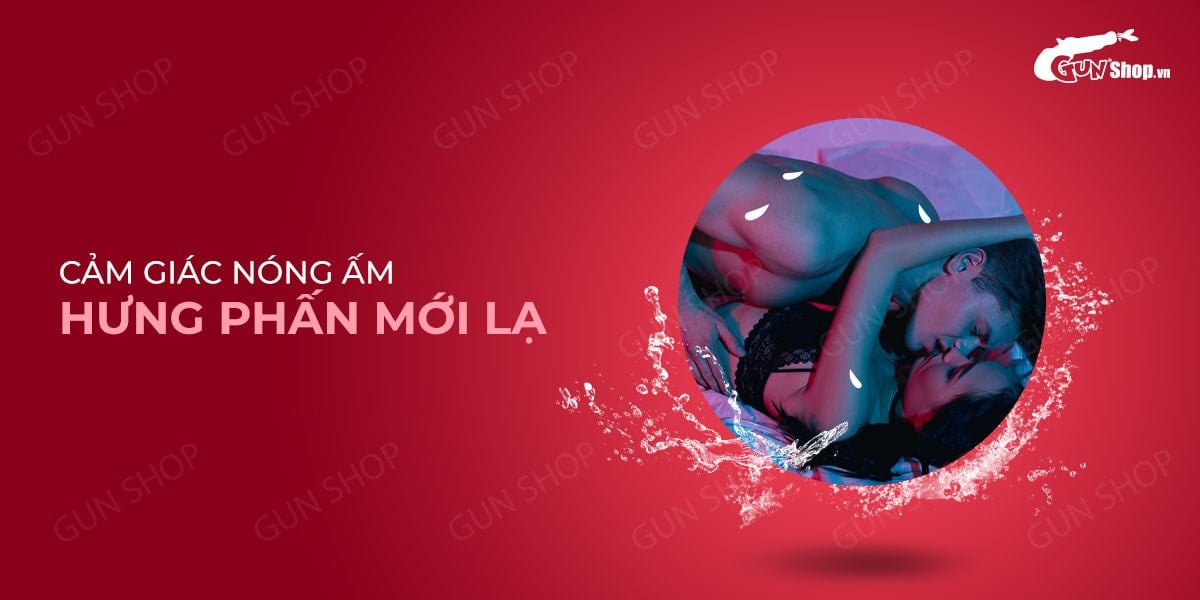 Gel bôi trơn ấm nóng OLO Warming 60ml tăng khoái cảm, siêu mượt