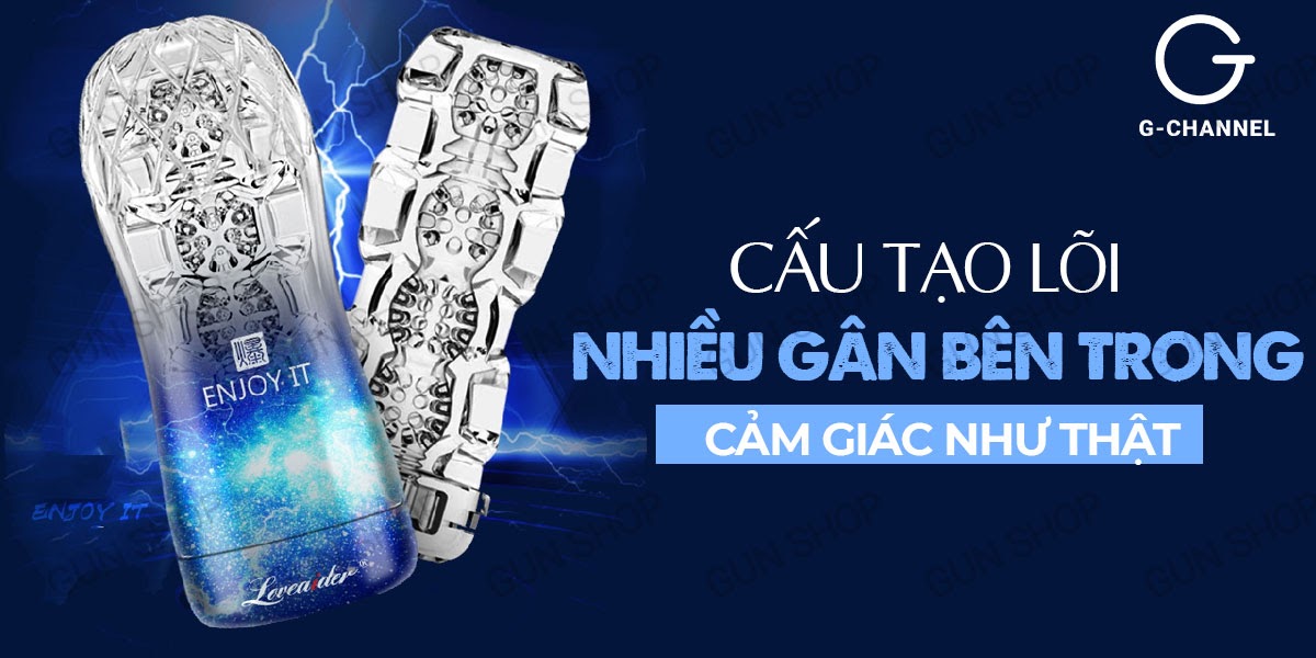 Địa chỉ bán Âm đạo giả silicon cao cấp - Loveaider Enjoy IT cốc thủ dâm ôm khít  chính hãng