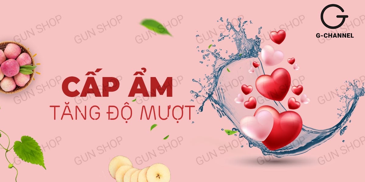 Gel bôi trơn hương táo Silk Touch 100ml an toàn mềm mượt