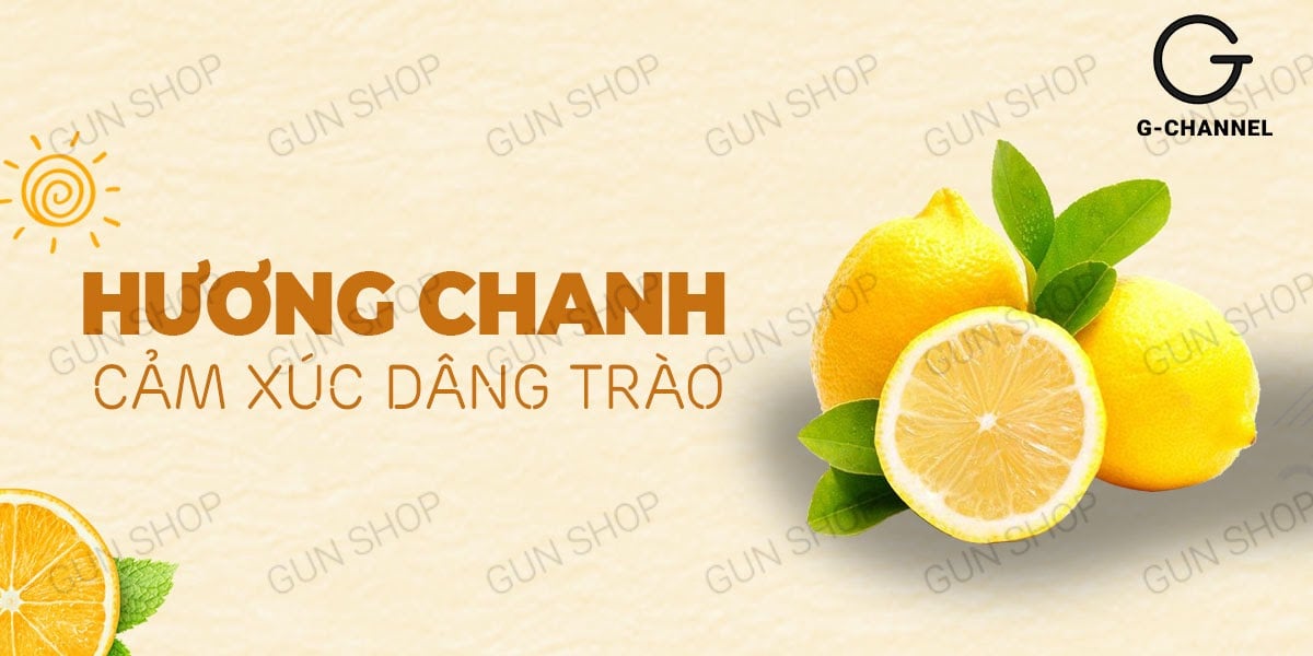 Gel bôi trơn Silk Touch hương chanh 100ml kích thích lên đỉnh