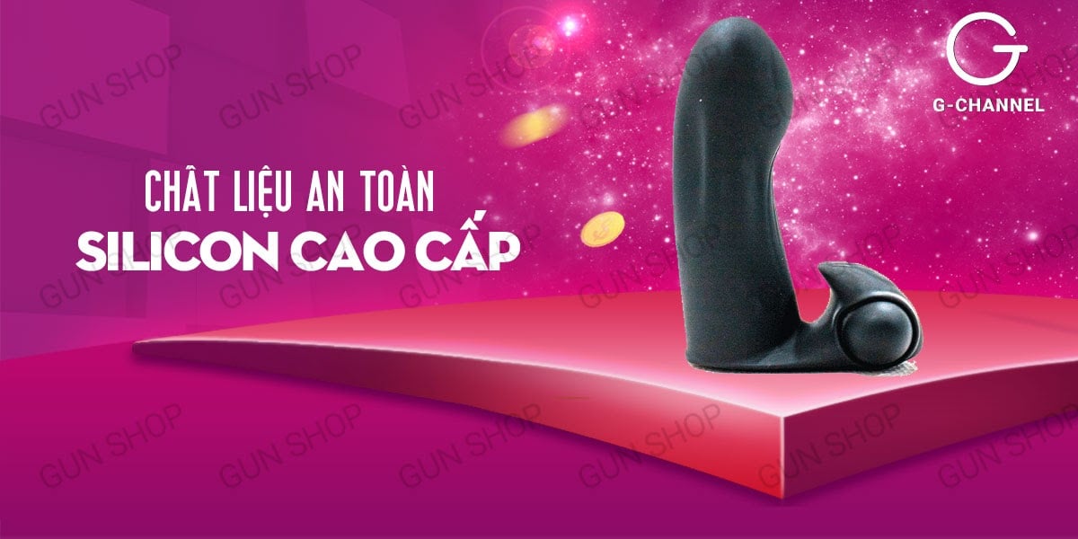 Ngón tay rung Pretty Love Adonis silicon cao cấp tạo hưng phấn
