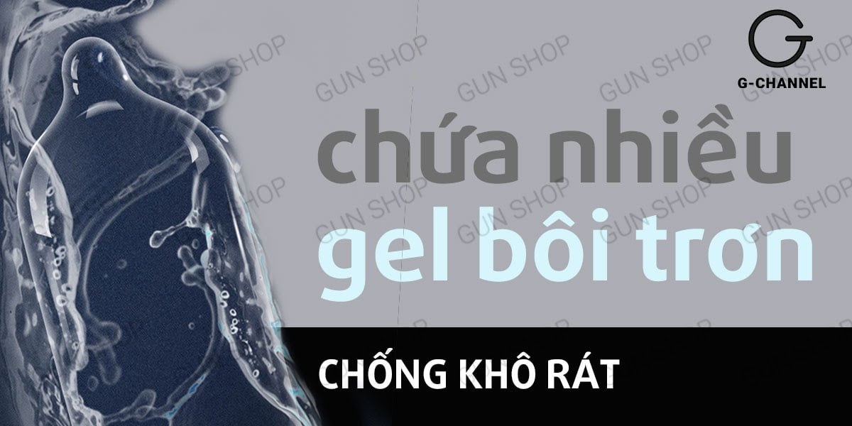 Bao cao su Kimono Xám siêu mỏng 0.03mm hộp 12c đảm bảo an toàn