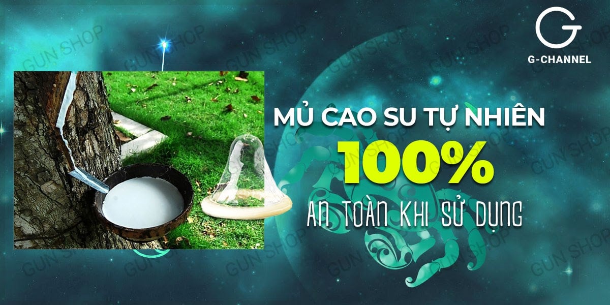 Nhập sỉ Bao cao su Ropockon Cung Cự Giải - Mỏng 0.03mm hương dâu - Hộp 12 cái giá rẻ