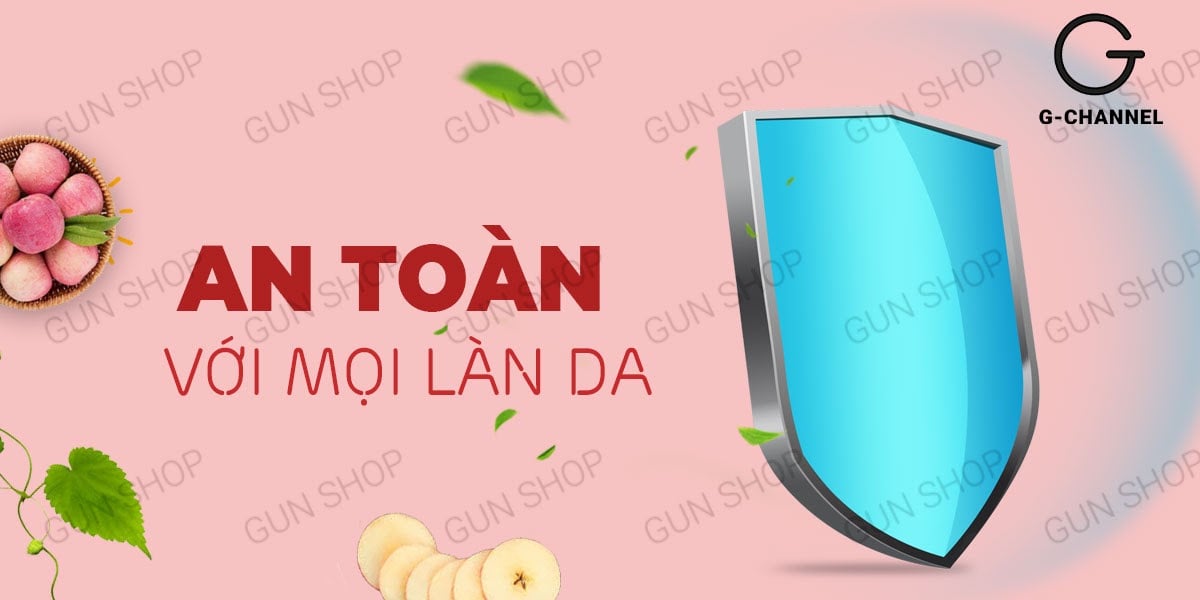 Gel bôi trơn hương táo Silk Touch 100ml an toàn mềm mượt