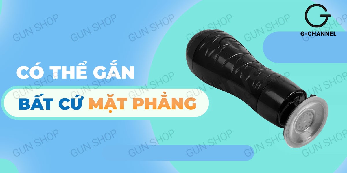 Âm đạo giả dán tường 12 chế độ rung sạc nhanh - Crazy Bull Âm đạo giả dán tường 12 chế độ rung sạc nhanh - Crazy Bull
