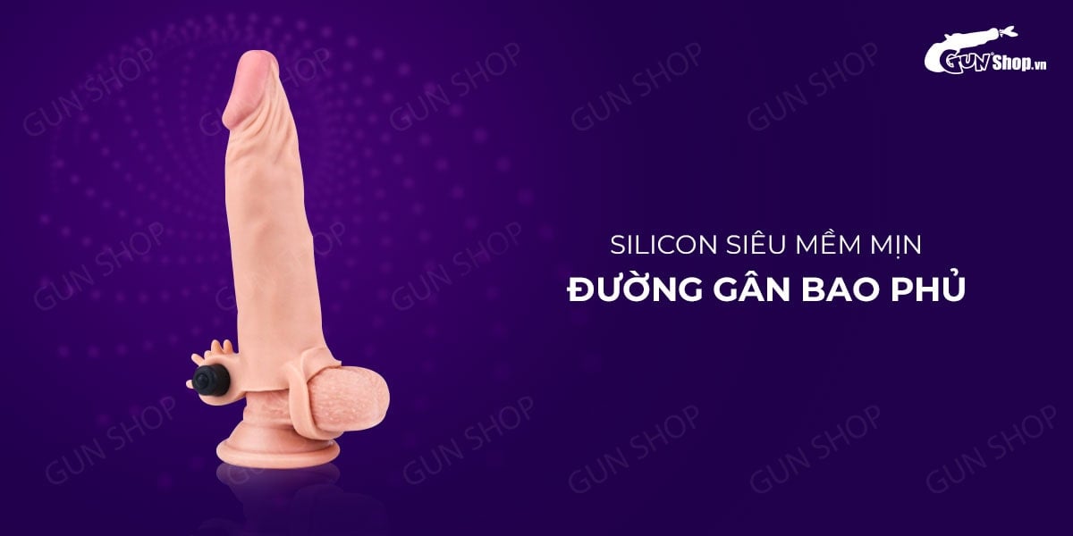 Bao cao su đôn dên rung mạnh tăng kích thước Lovetoy hot